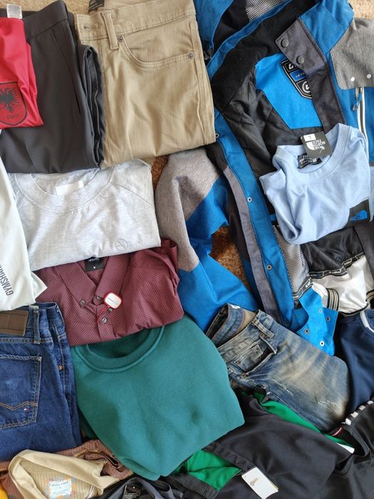 Mega paka 41 sztuk odzież męska S-XL
