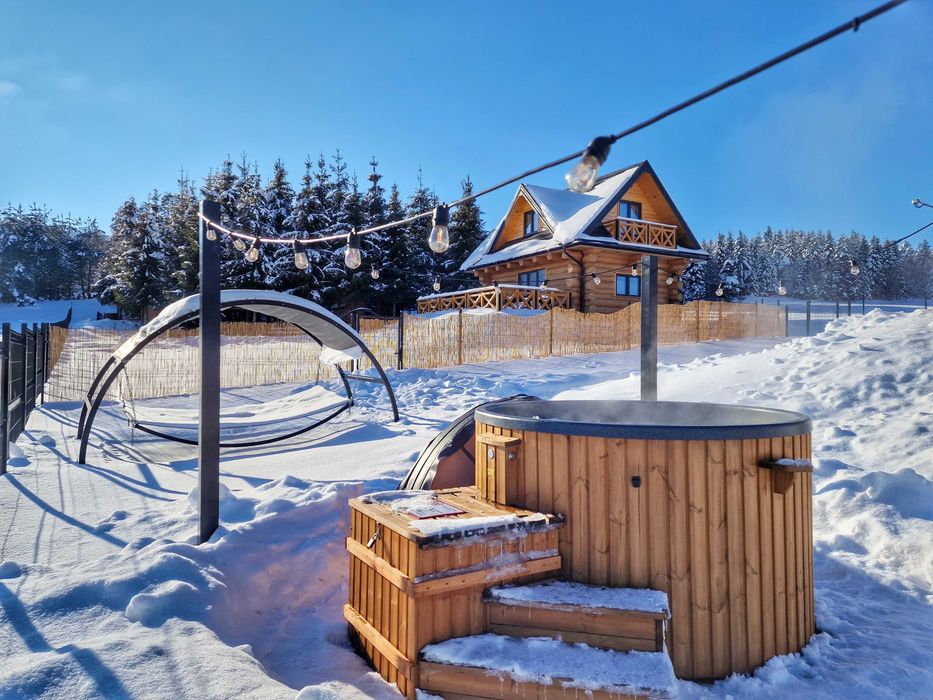 Domek w górach jacuzzi, sauna! Krynica Zdrój Banica Tylicz