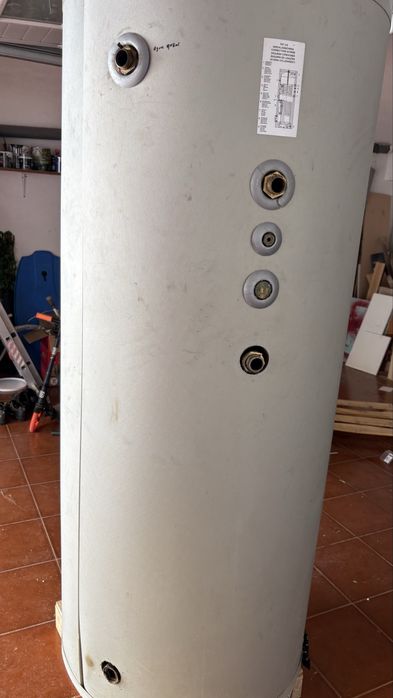 Deposito 500 litros BAXI com duas serpentinas