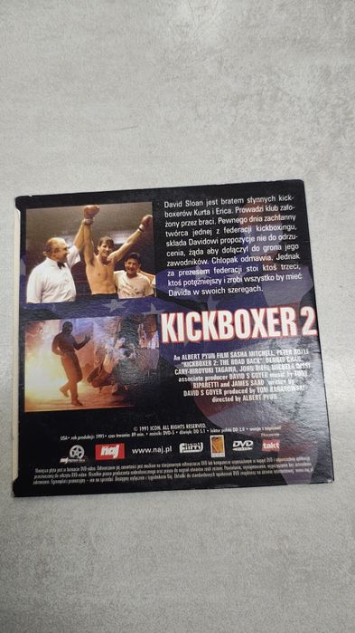 Kickboxer 2. Godziny zemsty. Dvd