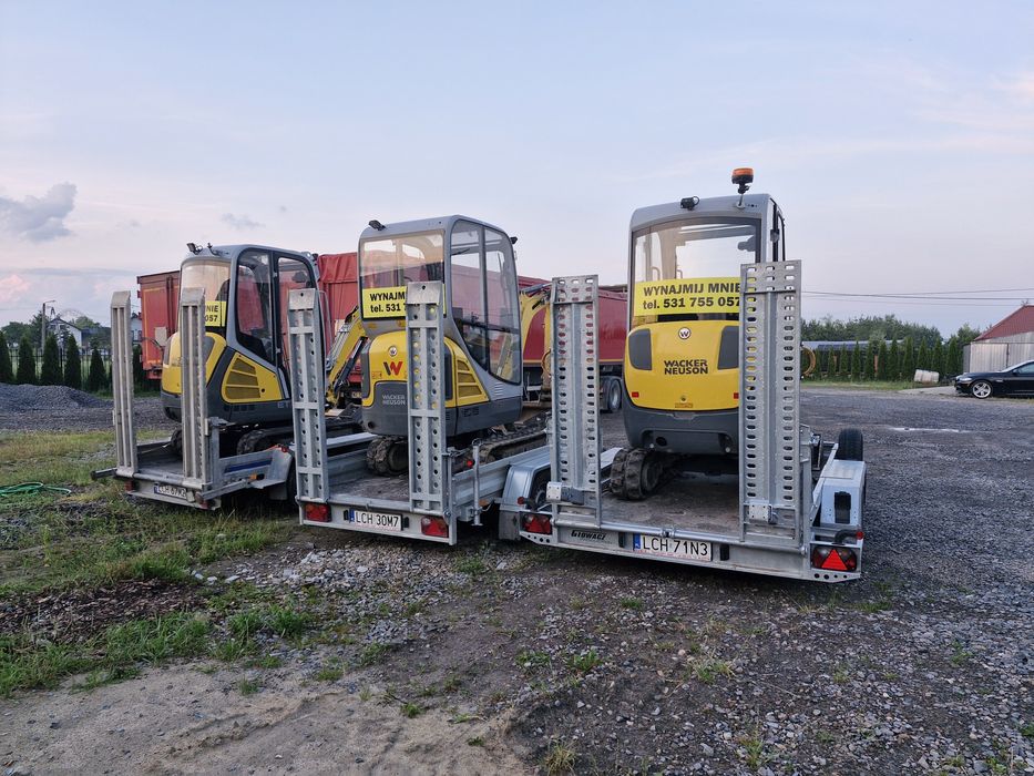 Wynajmę  mini koparkę wypożyczalnia