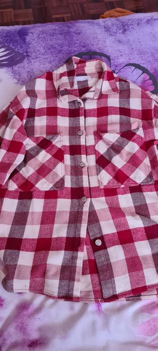 Camisa xadrez 10 anos