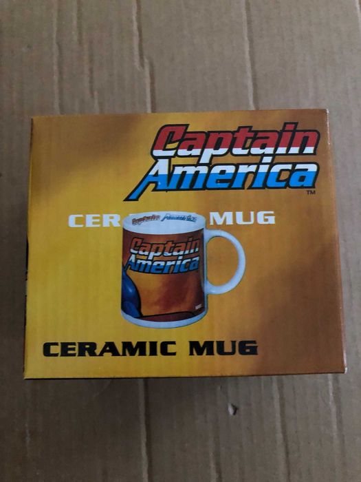 Marvel Captain America caneca NECA