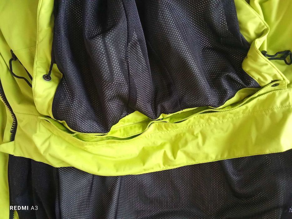 Kurtka, Softshell, przeciwdeszczowa, czapka ADIDAS, neon, gratis