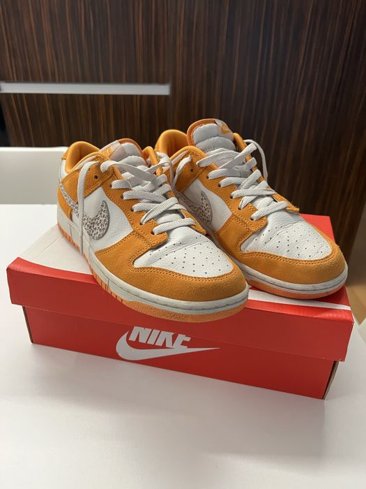 Nike Dunk Low Laranja / OffWhite