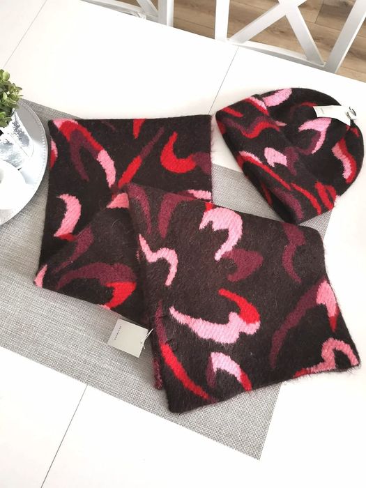 Reserved żakardowy komplet z wełną