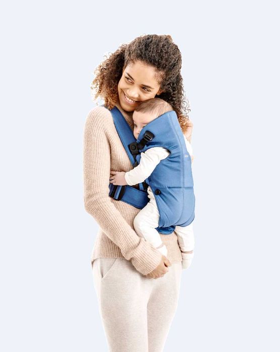 Baby Bjorn - Marsupio - Mini porta-bebês Azul índigo