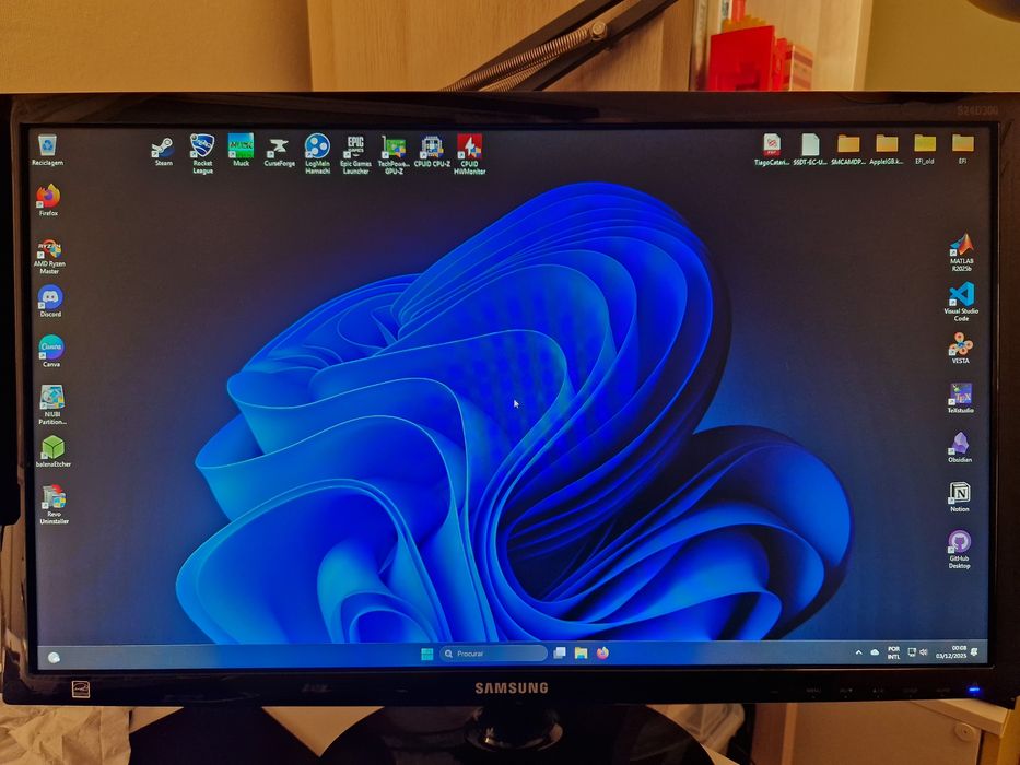 Monitor Samsung 24" FullHD 60Hz