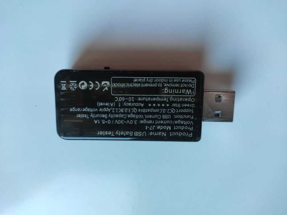 USB Tester Analyzer - Placa Teste/Diagnóstico Portas USB