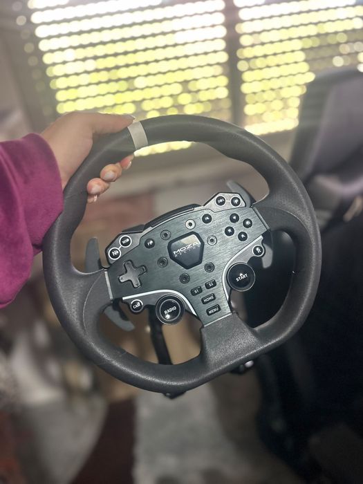 Volante Moza R3 + Pedais + Shifter