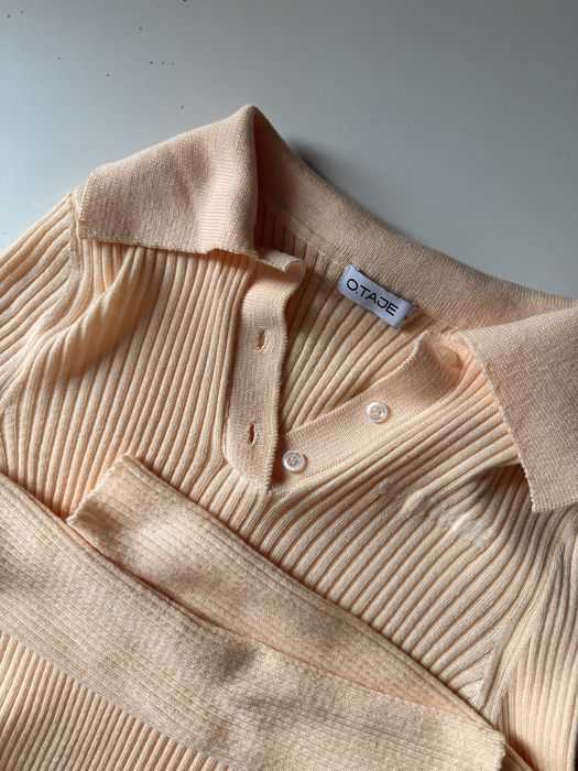 Otaje джемпер-поло, М, новий, персиковий колір