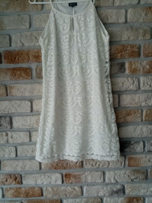 Sukienka biała, elegancka