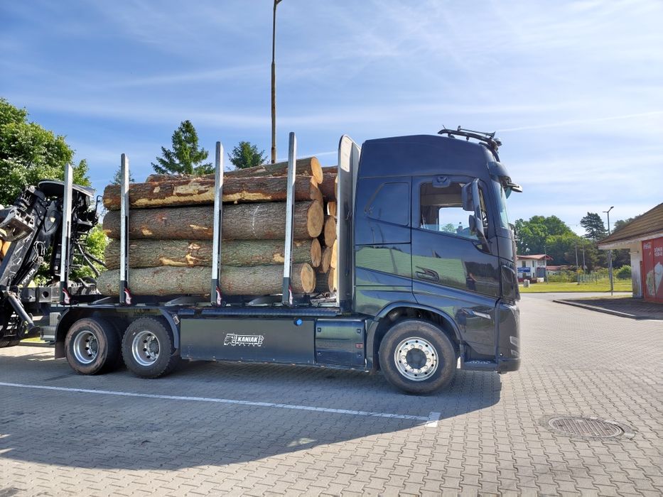 transport drewna hds dłóżyca kłoda Niemcy Czechy