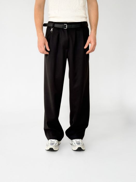 Брюки чоловічі теплі Штани мужские классические широкие теплые XL