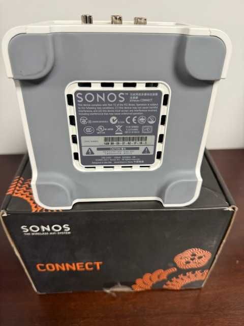 Sonos Connect bezprzewodowy odtwarzacz strefowy.