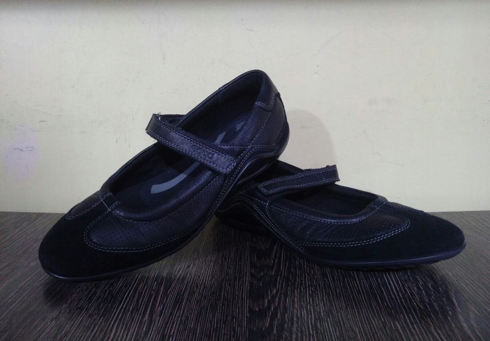 Оригінал Ecco жіночі шкіряні туфлі мокасіни