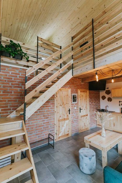 Domek 50m2 Ustrzyki Dolne z kominkiem Bieszczady Solina