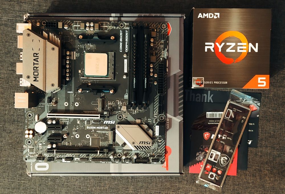 Ryzen 5 2600+ B450+ 16/32Gb DDR4 игровой комплект s-AM4: 7 000 грн