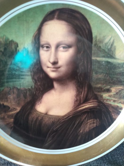 Prato decorativo Mona Lisa