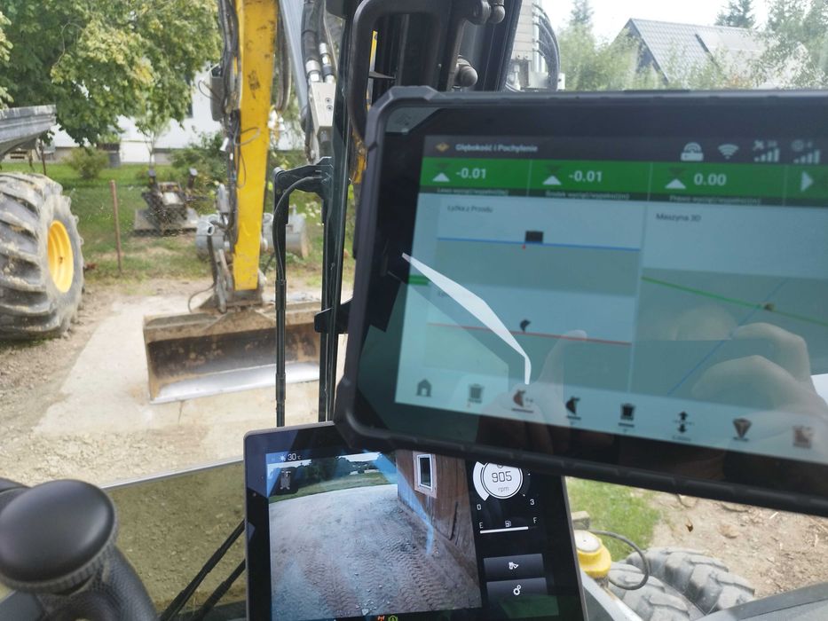 System 3d naprowadzania koparki fj dynamics G31 PRO