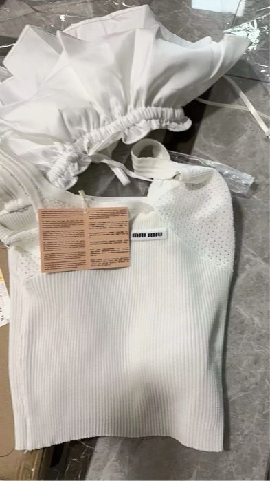 Майка міу міу miu miu 2026