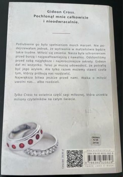 Książka „Tylko Cross” - Sylvia Day