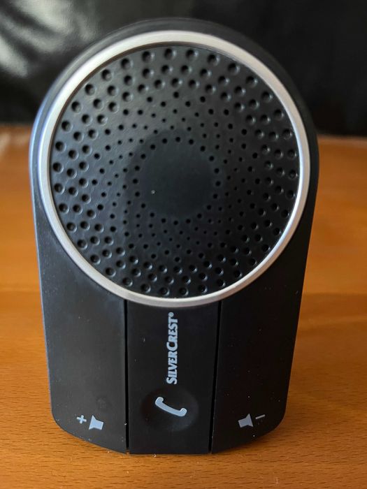 Alta voz Bluetooth Silver Crest para automóvel