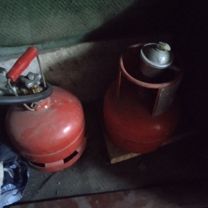 Туристическая портативная винтажная  газовая печь и дровяная