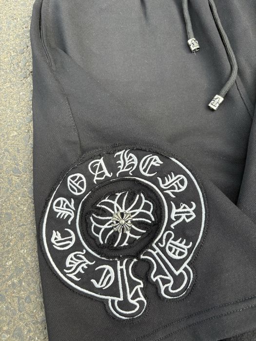 Chrome Hearts Shorts (Black - White) (krótkie spodenki)