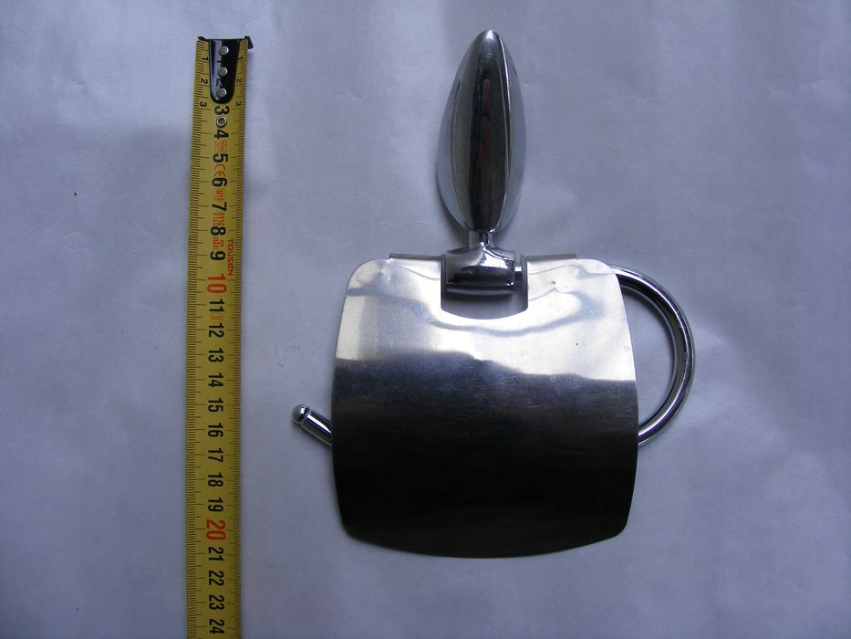 Держатель для туалетной бумаги, хром