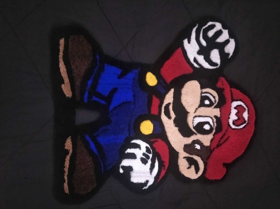 Tapete personalizado feito à mão