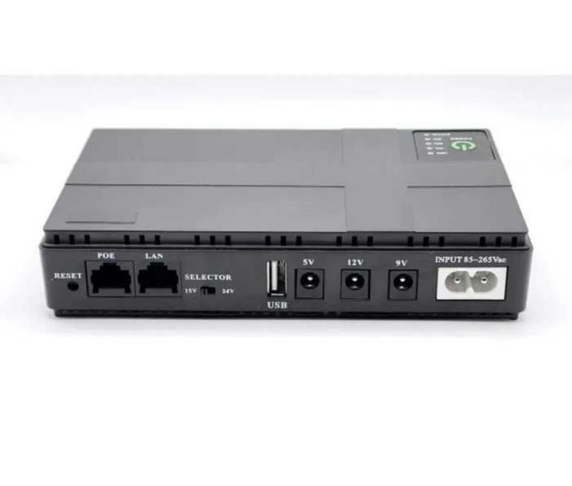 ОчікуєтьсяДБЖ UPS для роутера 10400 mAh, DC1018P, DC1036P