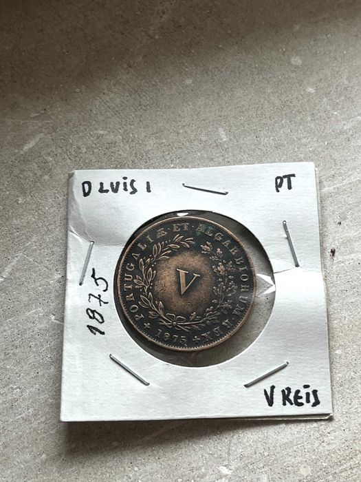 V RÉIS 1875 – D. Luis I