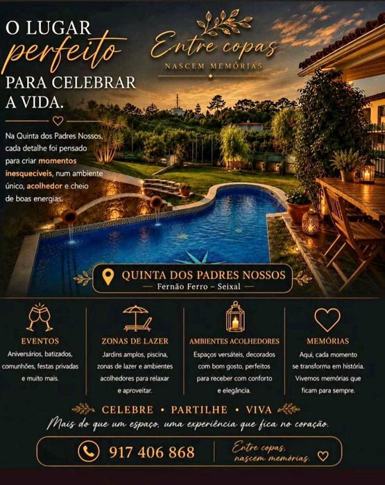 Espaço com piscina privada + cozinha | Ideal para festas