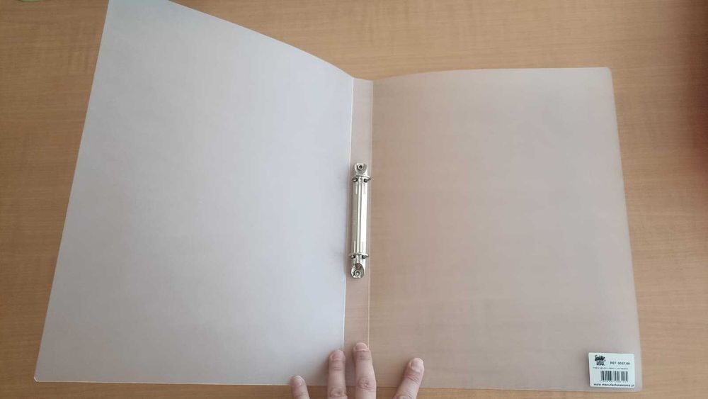Dossier fico em plástico