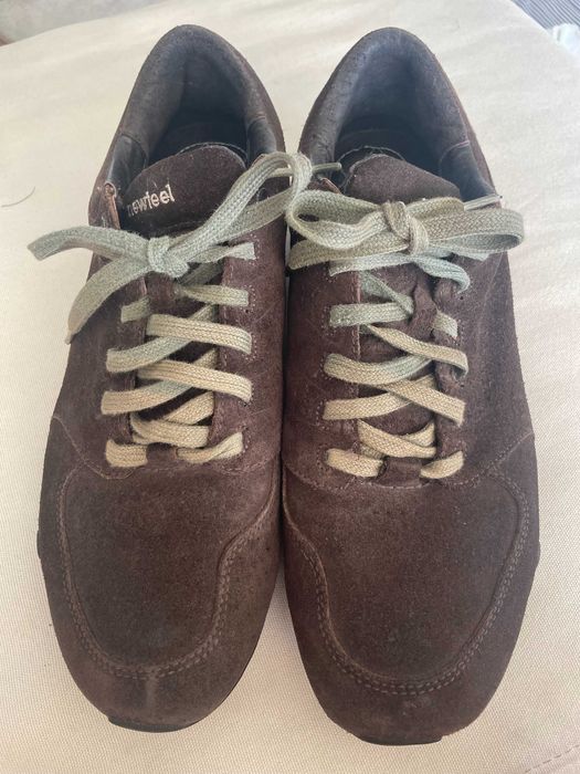 Tenis castanhos em camurça | Newfeel | 41