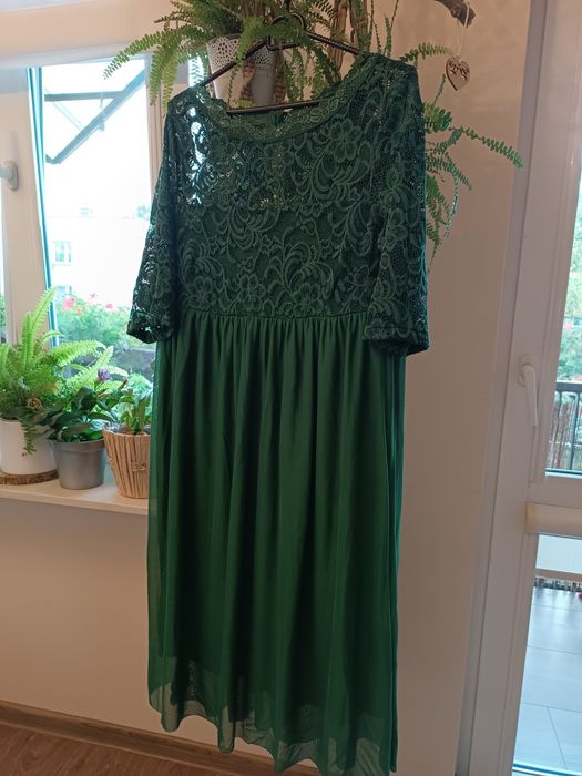 Elegancka sukienka ciążowa rozm L