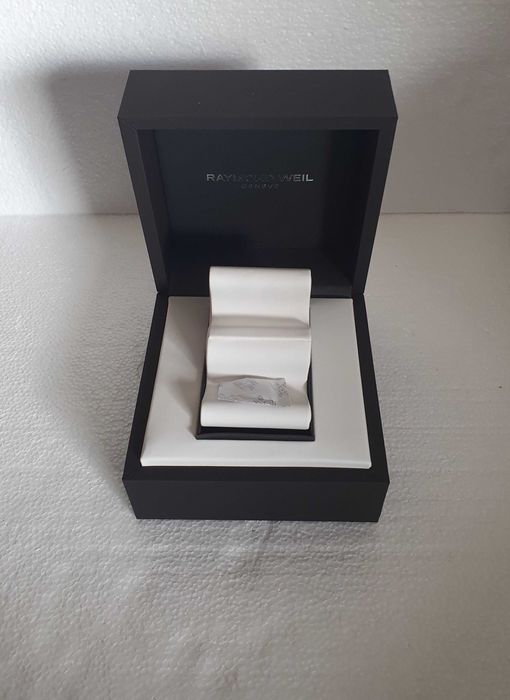 Caixa para relógio Raymond Weil, completa - NOVA