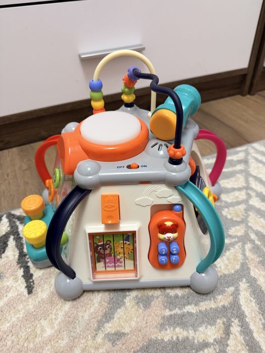 Zabawka kostka sensoryczna interaktywna