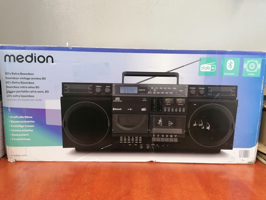 Bombox w stylu retro