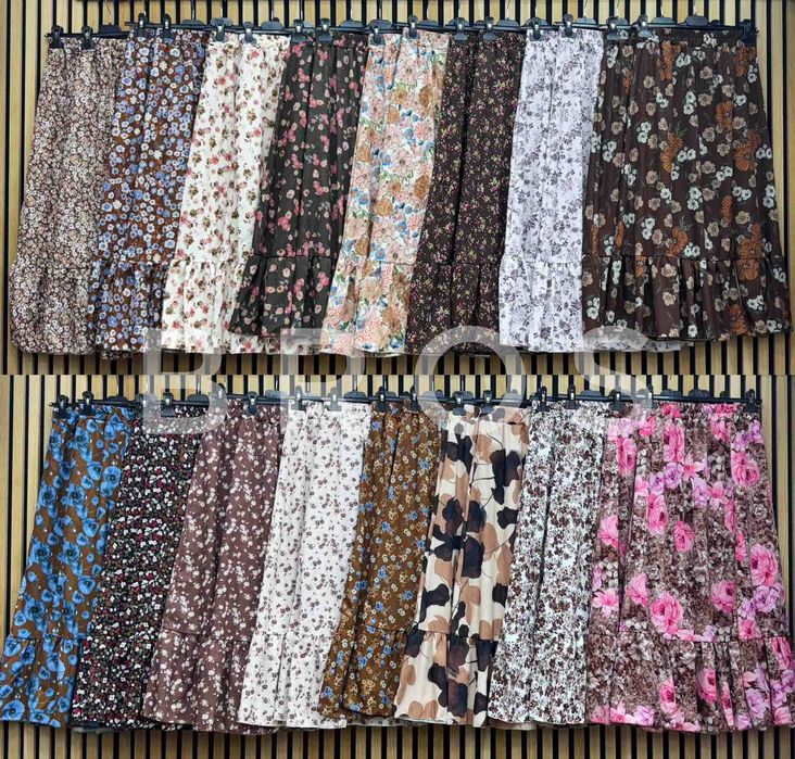 Spódnica midi,1 rozciecie