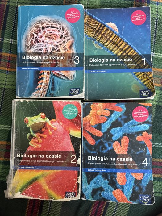 podreczniki biologia na czasie caly komplet