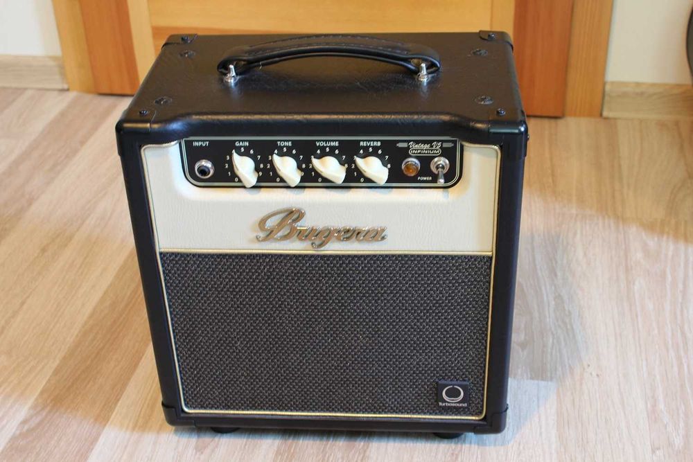 Lampowy wzmacniacz gitarowy Bugera V5 INFINIUM. Idealny jak nowy.
