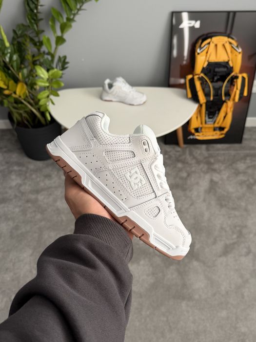 Кросівки DC Stag White premium | Кроссовки чоловічі жіночі