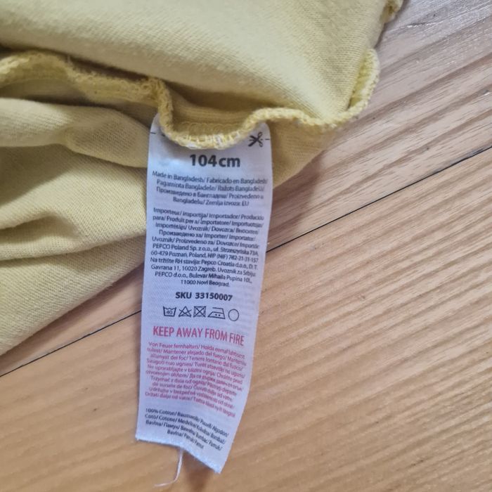 Koszulka żółta..