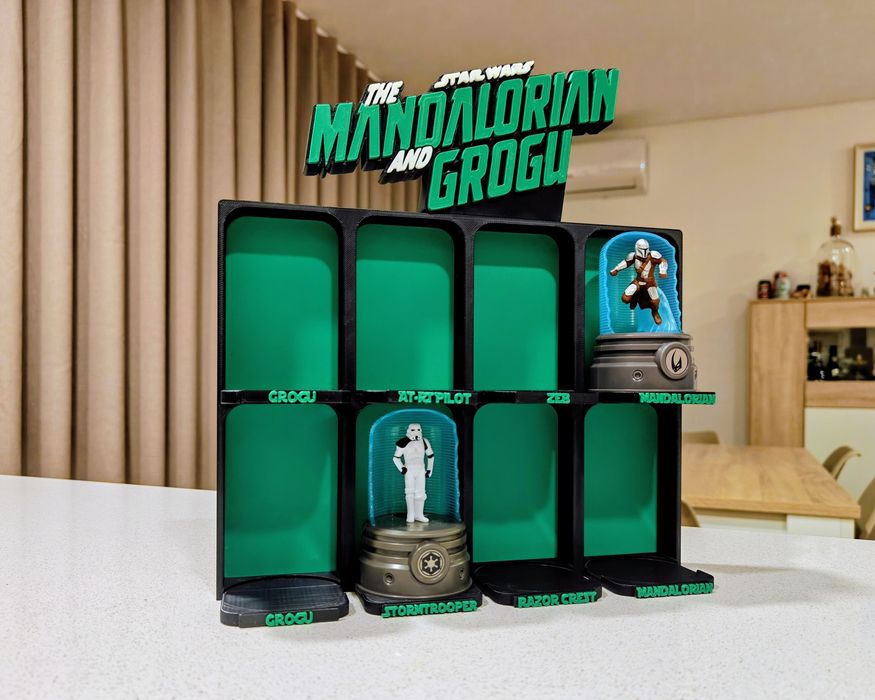 Expositor Display Mandalorian and Grogu Burger King BK