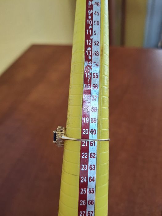 Złoty pierścionek próba 585