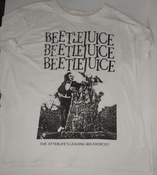 Koszulka z filmu Beetlejuice Cropp