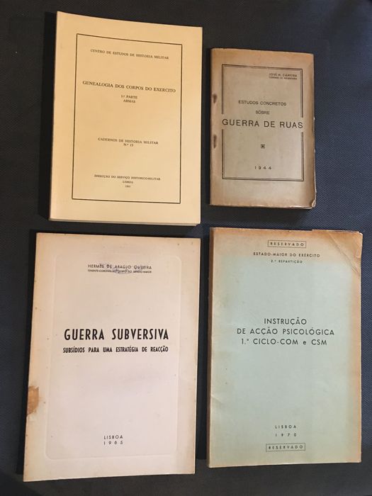 Corpos do Exército/ Guerra de Ruas/ Acção Psicológica
