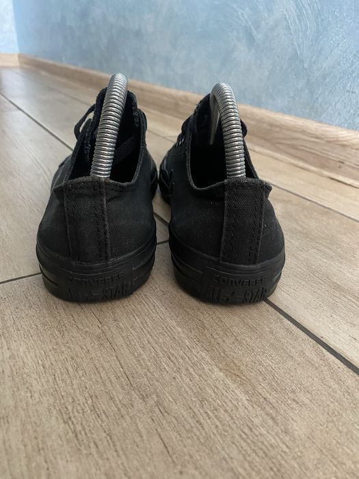 Кали Converse р.37,5 Оригінал!Чорні кеди Конверс